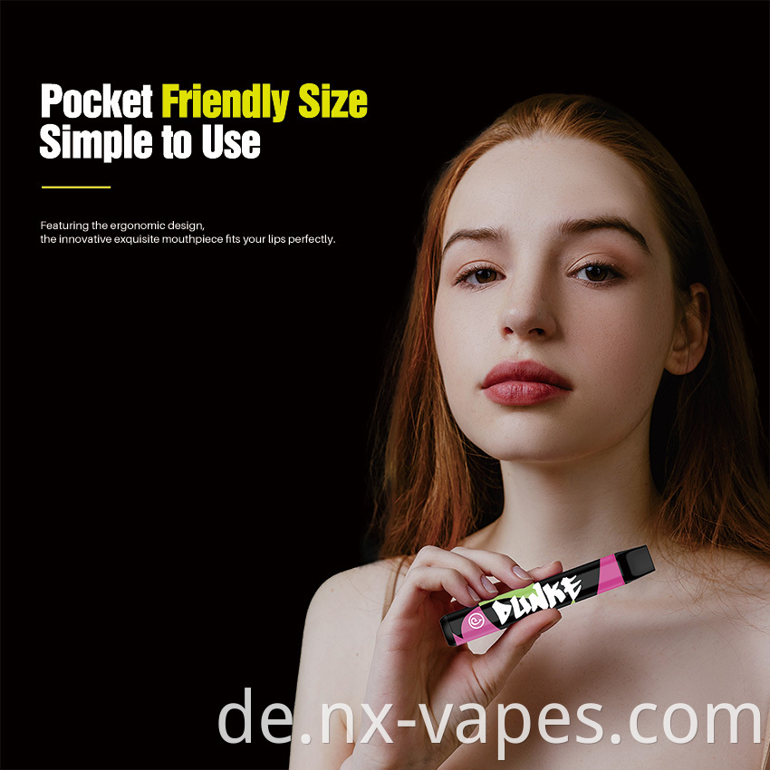 Disposable e-cigarette video promotional image